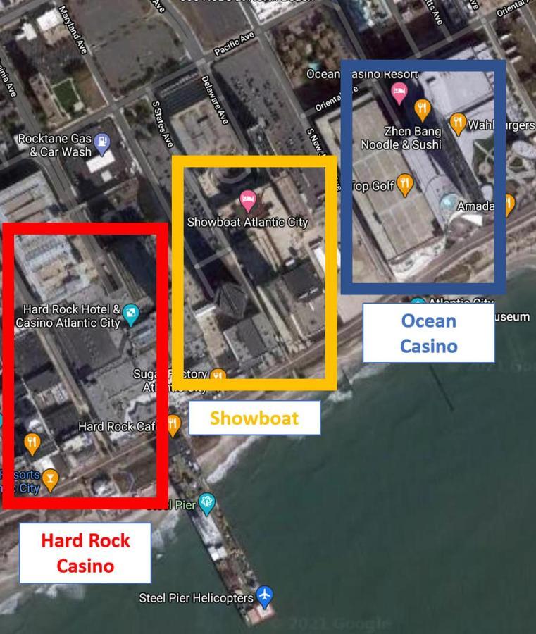 2Br 3Ba Beachfront Rental In Town Cozysuites Atlantic City Exterior foto
